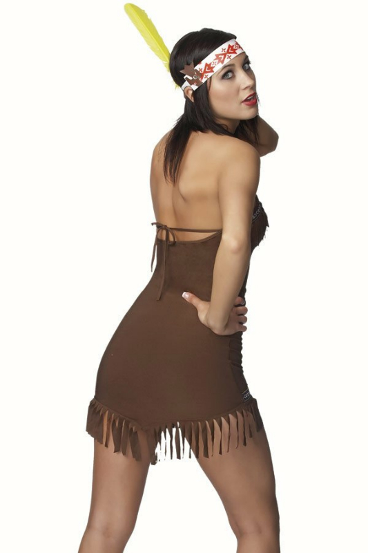 Native Girl Sexy Adult Costume - Click Image to Close
