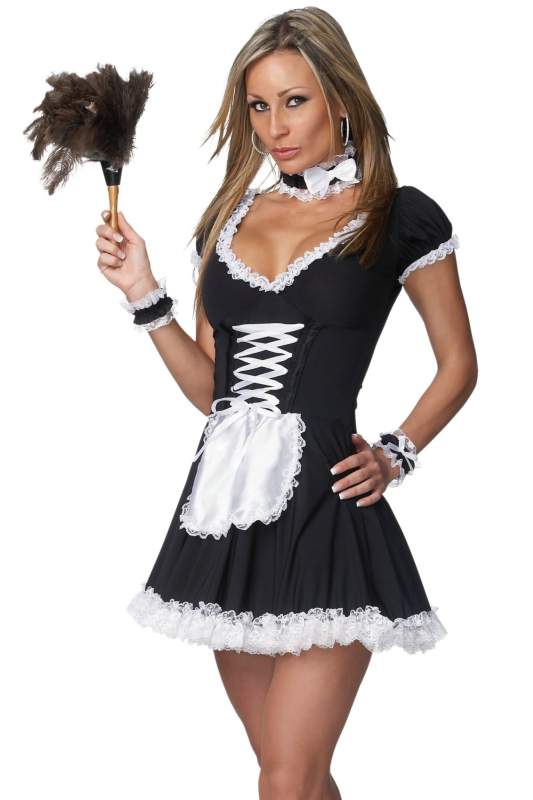 Chamber Maid Sexy Adult Costume - Click Image to Close