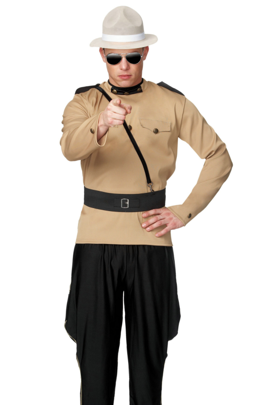 Male Trooper Adult Costume - Click Image to Close