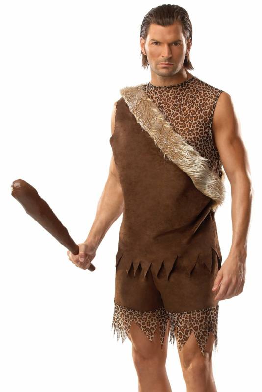 Cave Man Adult Costume - Click Image to Close