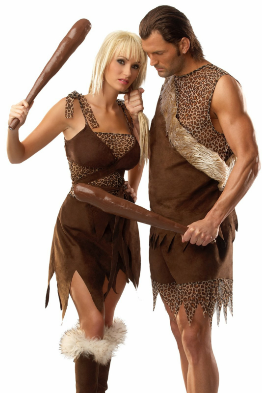 Cave Man Adult Costume - Click Image to Close