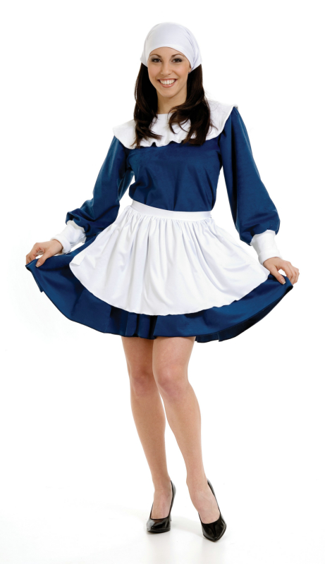 Sexy Pilgrim (Hester/Scarlet Letter) Adult Costume - Click Image to Close