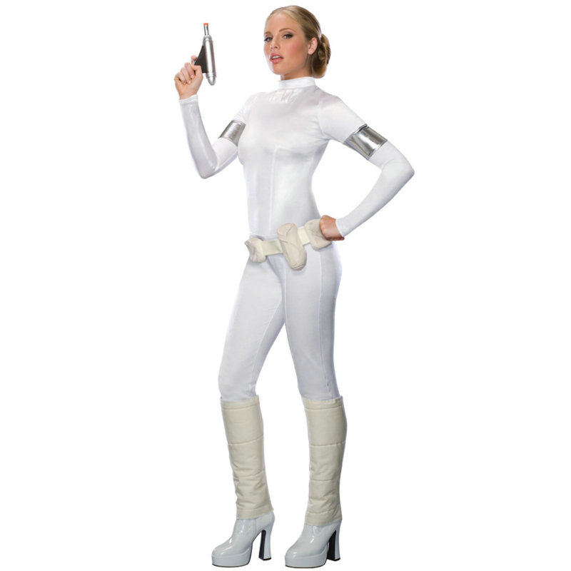 Star Wars Amidala Jumpsuit Adult Costume - Click Image to Close