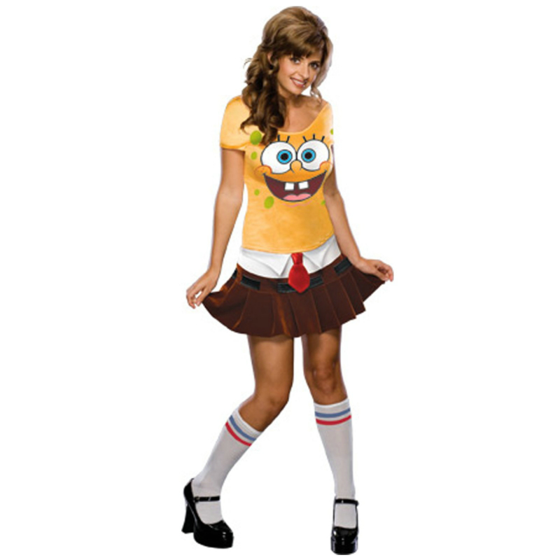 SpongeBob Squarepants Sexy SpongeBob Adult Costume - Click Image to Close