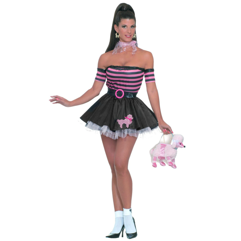 Pretty in Poodle Sexy Adult Costume - Click Image to Close