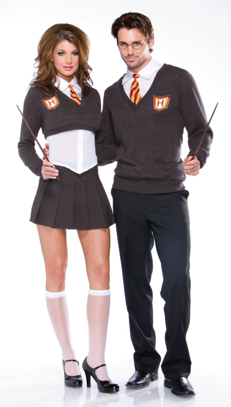 British Schoolgirl Adult Costume