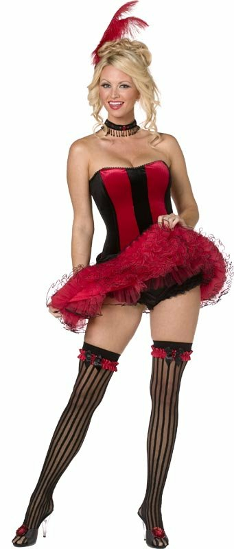 Can Can Sweetie Adult Moulin Rouge Costume