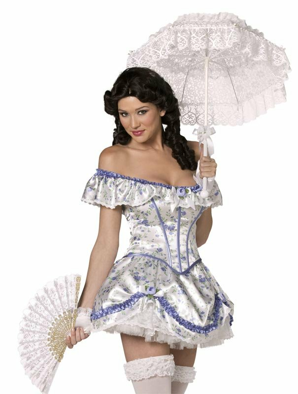 Bijou Southern Belle Adult Costume - Click Image to Close