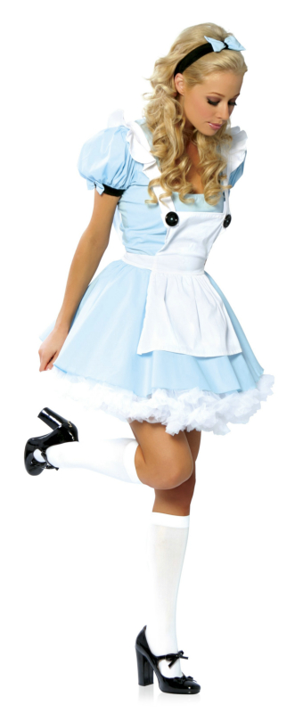 Wonderland Cutie Adult Costume - Click Image to Close