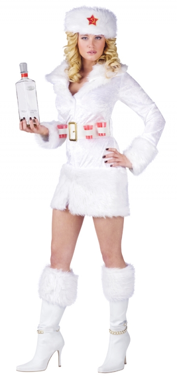 White Russian Adult Costume