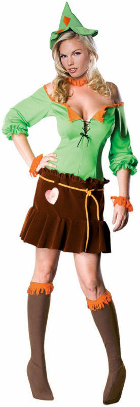 The Wizard of Oz: Women's Scarecrow Adult Costume - Click Image to Close