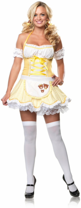 Storybook Goldilocks Adult Costume - Click Image to Close