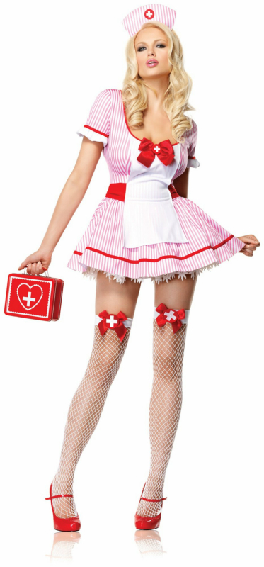 Nurse Kandi Adult Costume - Click Image to Close