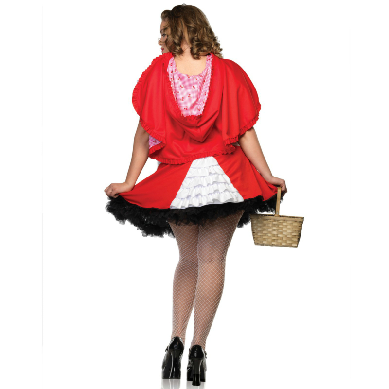 Lil' Miss Red Adult Plus Costume