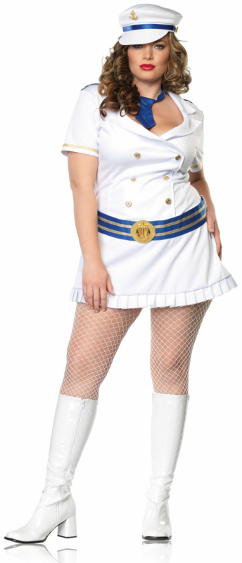 Captivating Captain Adult Plus Costume