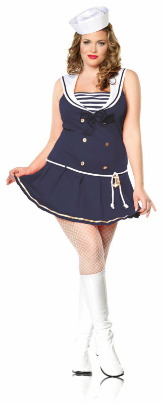 Shipmate Cutie Plus Adult Costume - Click Image to Close