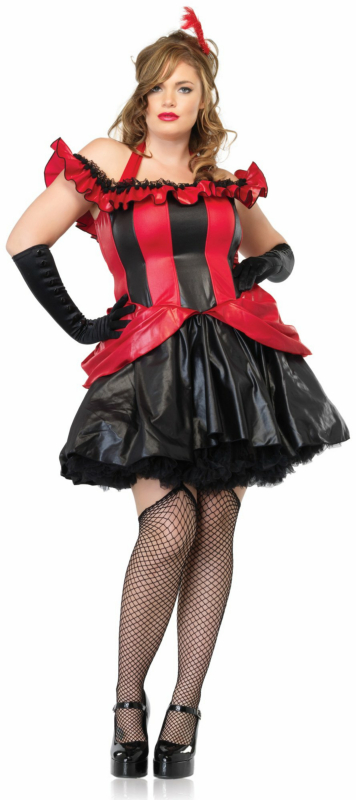 French Cancan Plus Adult Costume