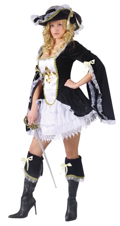 Midnight Musketeer Costume - Click Image to Close