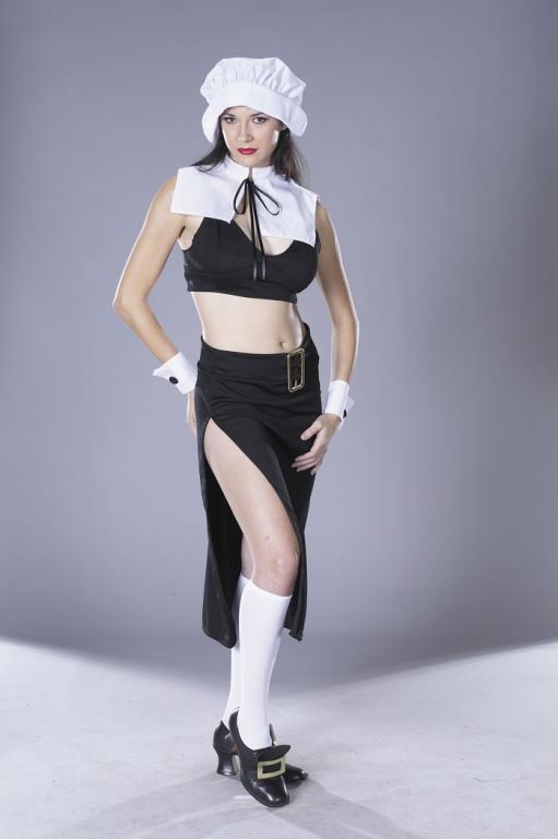 Naughty Prudence Pilgrim Adult Costume - Click Image to Close