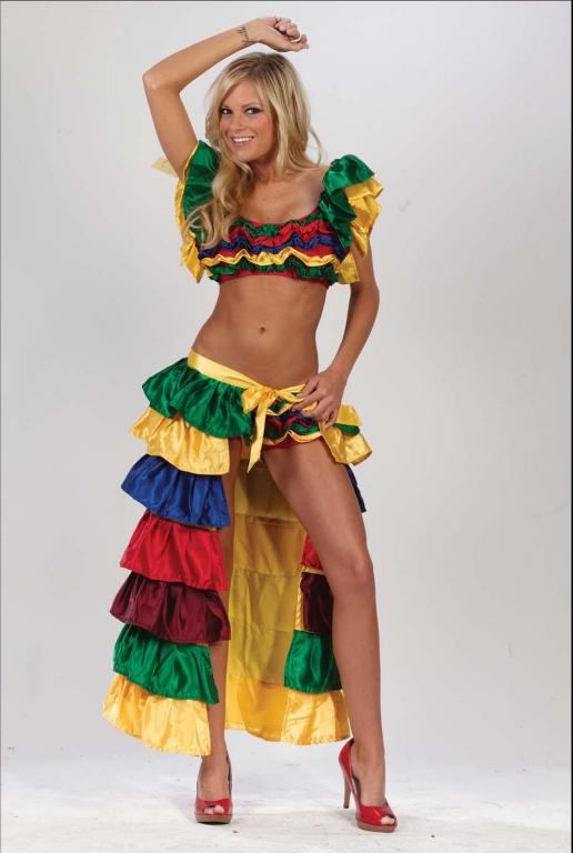 Cha Cha Girl Adult Costume - Click Image to Close
