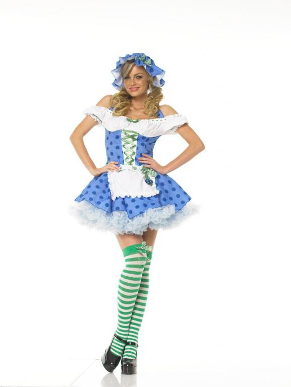 Blueberry Girl Sexy Adult Costume - Click Image to Close