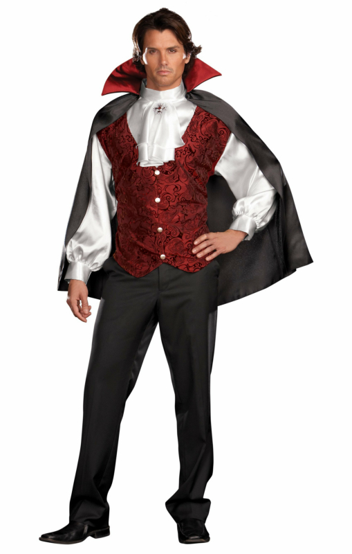 Fang Bangin' Fun Vampire Adult Costume - Click Image to Close