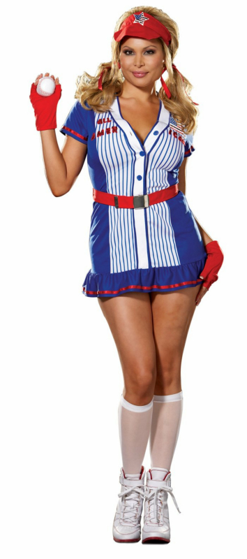 All American Plus Adult Costume - Click Image to Close