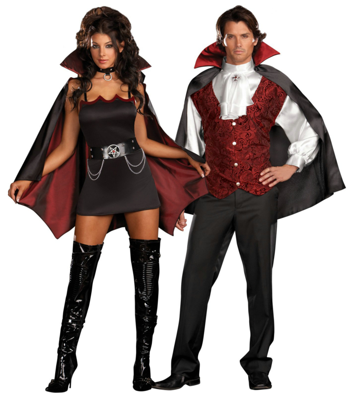 Fang Bangin Fun Vamp Adult Costume - Click Image to Close