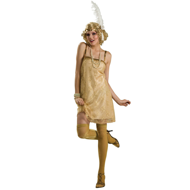 Gatsby Girl Deluxe Adult Costume - Click Image to Close