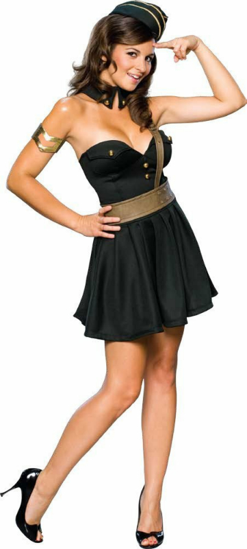 Secret Wishes Major Bombshell Adult Costume - Click Image to Close
