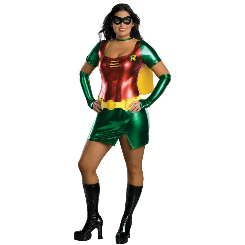 Robin Adult Plus Costume - Click Image to Close