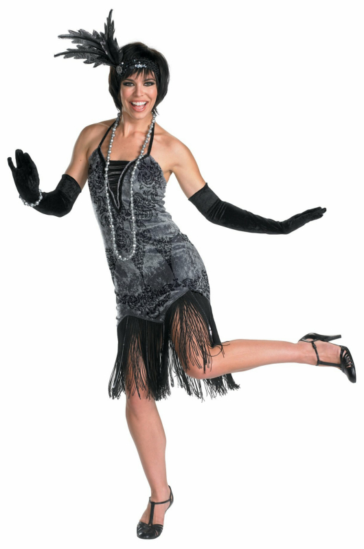 Flirty Flapper Adult Costume - Click Image to Close