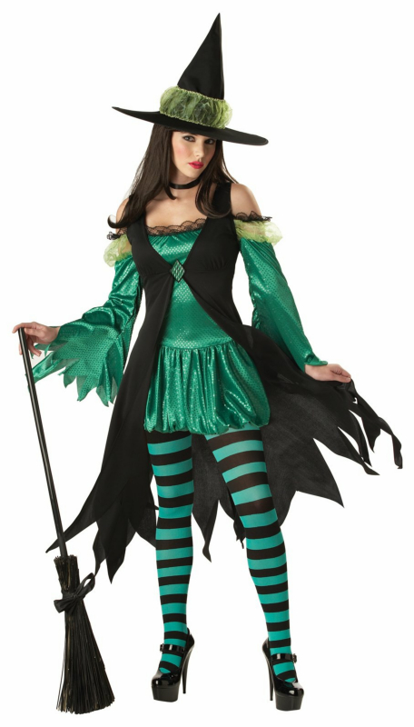 Emerald Witch Adult Costume - Click Image to Close