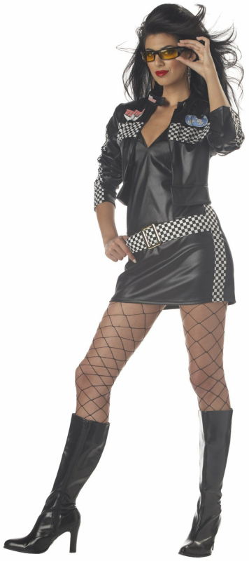 Raceway Hottie Adult Costume - Click Image to Close