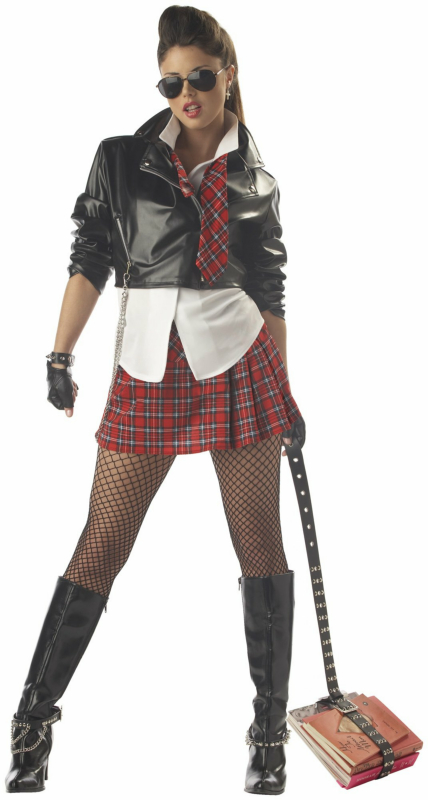 Rebel School Girl Adult Costume