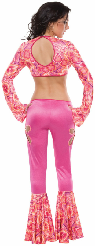 Radically Retro Jumpsuit Adult Costume - Click Image to Close