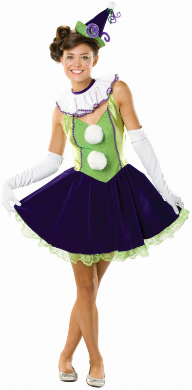 Cosette the Clown Adult Circus Costume - Click Image to Close