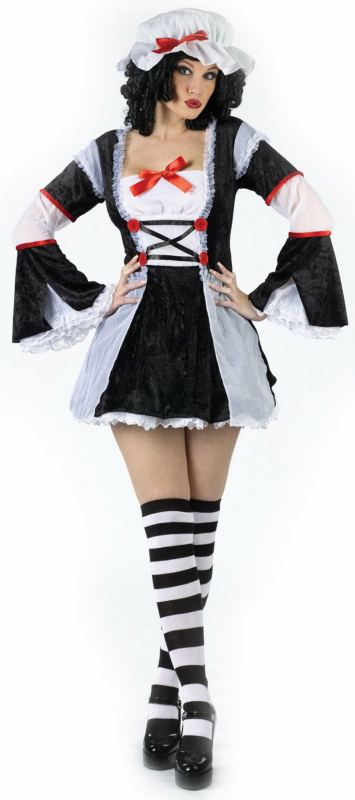 Rag Darlin' Adult Costume - Click Image to Close