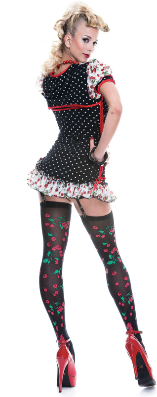 French Kiss Pinup Girl Adult Costume