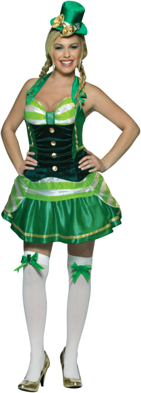 Shamrock Sweetheart Adult Costume - Click Image to Close