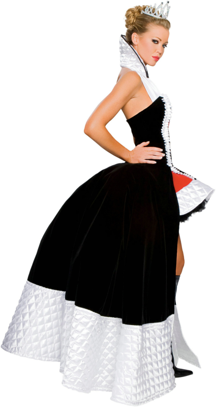 Deluxe Enchanting Queen of Hearts Adult Costume - Click Image to Close