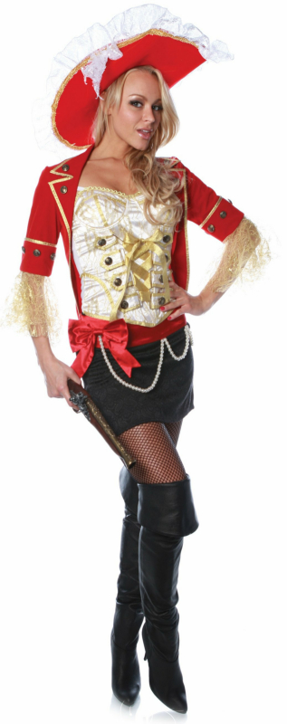 Lace Pirate Adult Costume