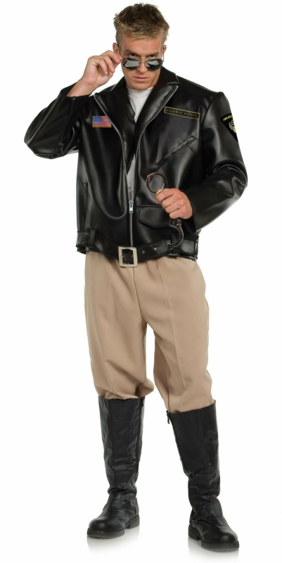 Highway Patrol Adult Costume - Click Image to Close
