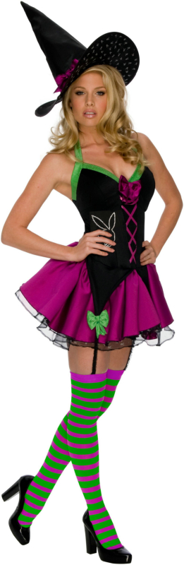 Playboy Sparkle Witch Adult Costume - Click Image to Close