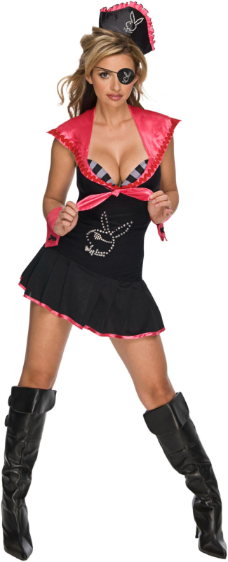 Playboy Pirate Adult Costume - Click Image to Close