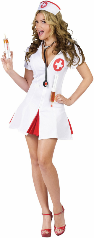 Say Ahhh! Sexy Nurse Adult Costume - Click Image to Close