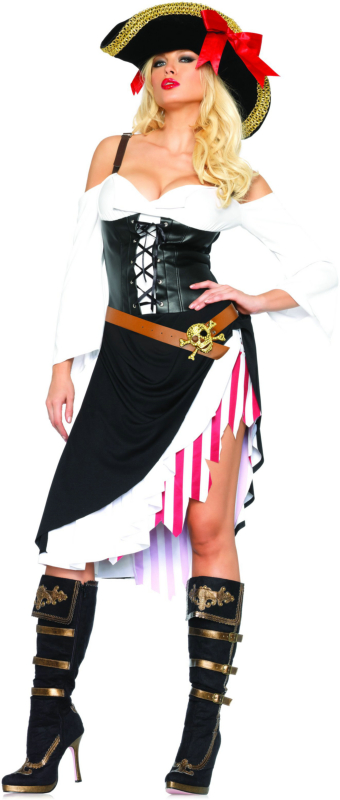 Sultry Swashbuckler Adult Costume - Click Image to Close