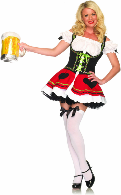 Bavarian Beauty Adult Costume - Click Image to Close