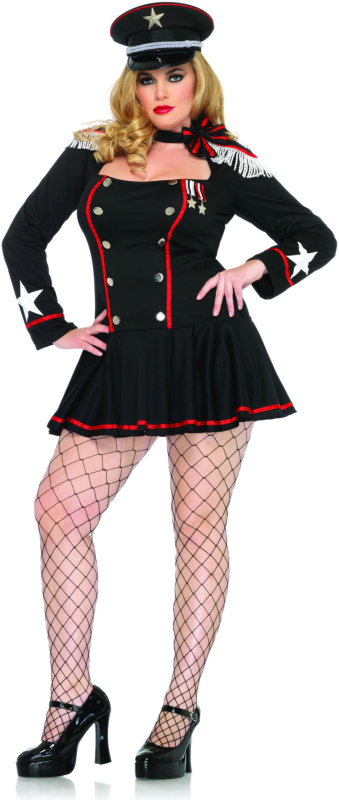 Major Mayhem Adult Plus Costume - Click Image to Close