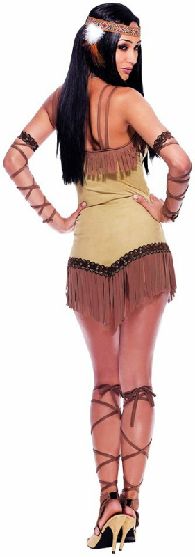 Native Maiden Adult Costume - Click Image to Close
